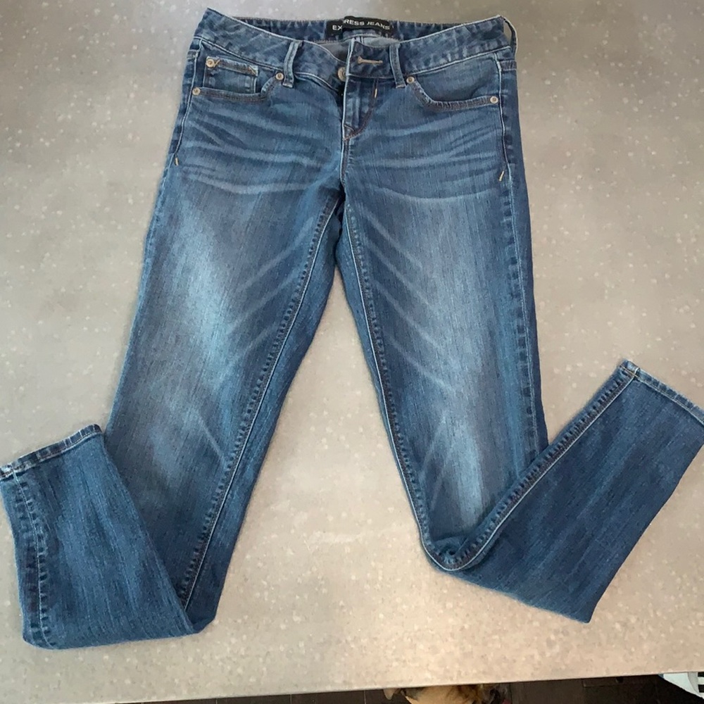 Express legging jeans. Low rise. Size 2r